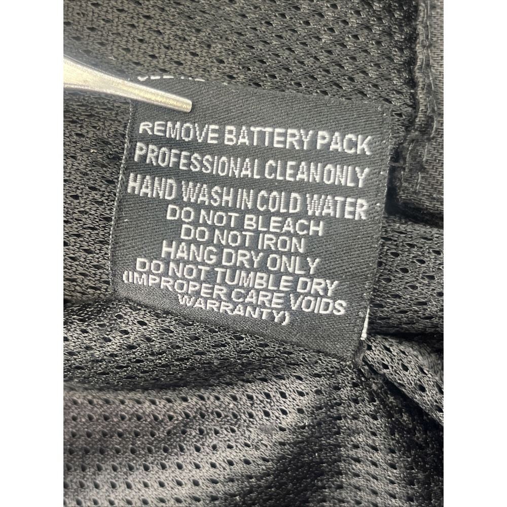 Milwaukee Leather Jacket Hood Women L Black Platinum Heated Hoodie Battery Pack - Picture 15 of 16